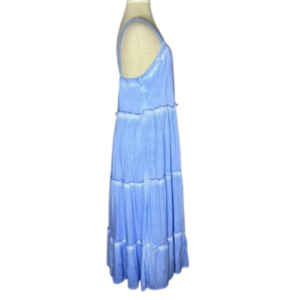 Anthropologie Saturday Sunday Nell Tiered Midi Dress - Picture 6 of 11